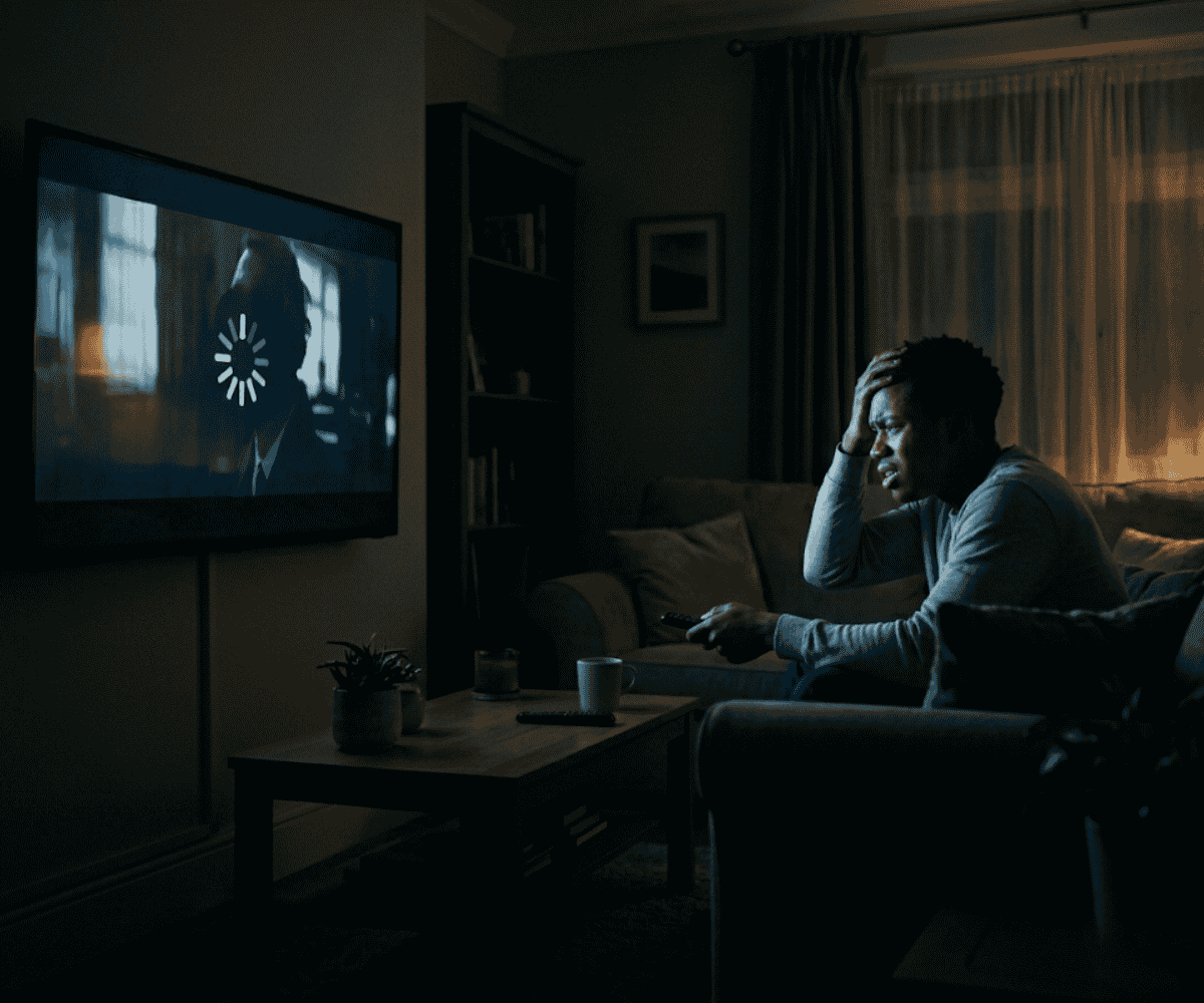 TV buffering — weak WiFi