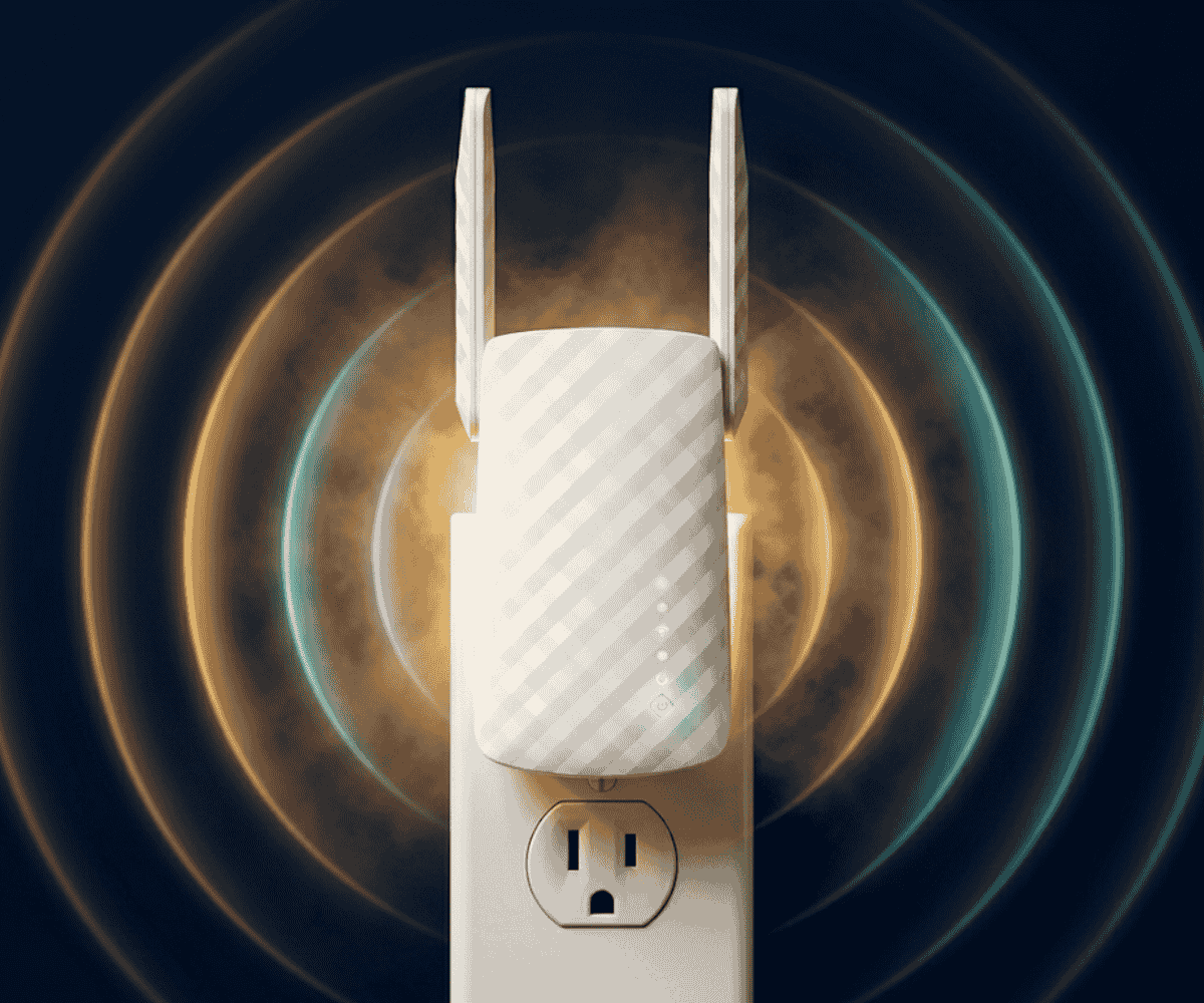 WiFi signal glow visualization